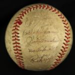 1967-69 Chicago Cubs Team Stamped Baseball 