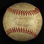 1967-69 Chicago Cubs Team Stamped Baseball 