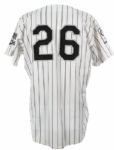 1995 Brian Keyser Chicago White Sox Game Worn Home Jersey (MEARS LOA)