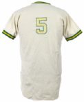 1970's circa Oakland Athletics Organizational Jersey (MEARS LOA)