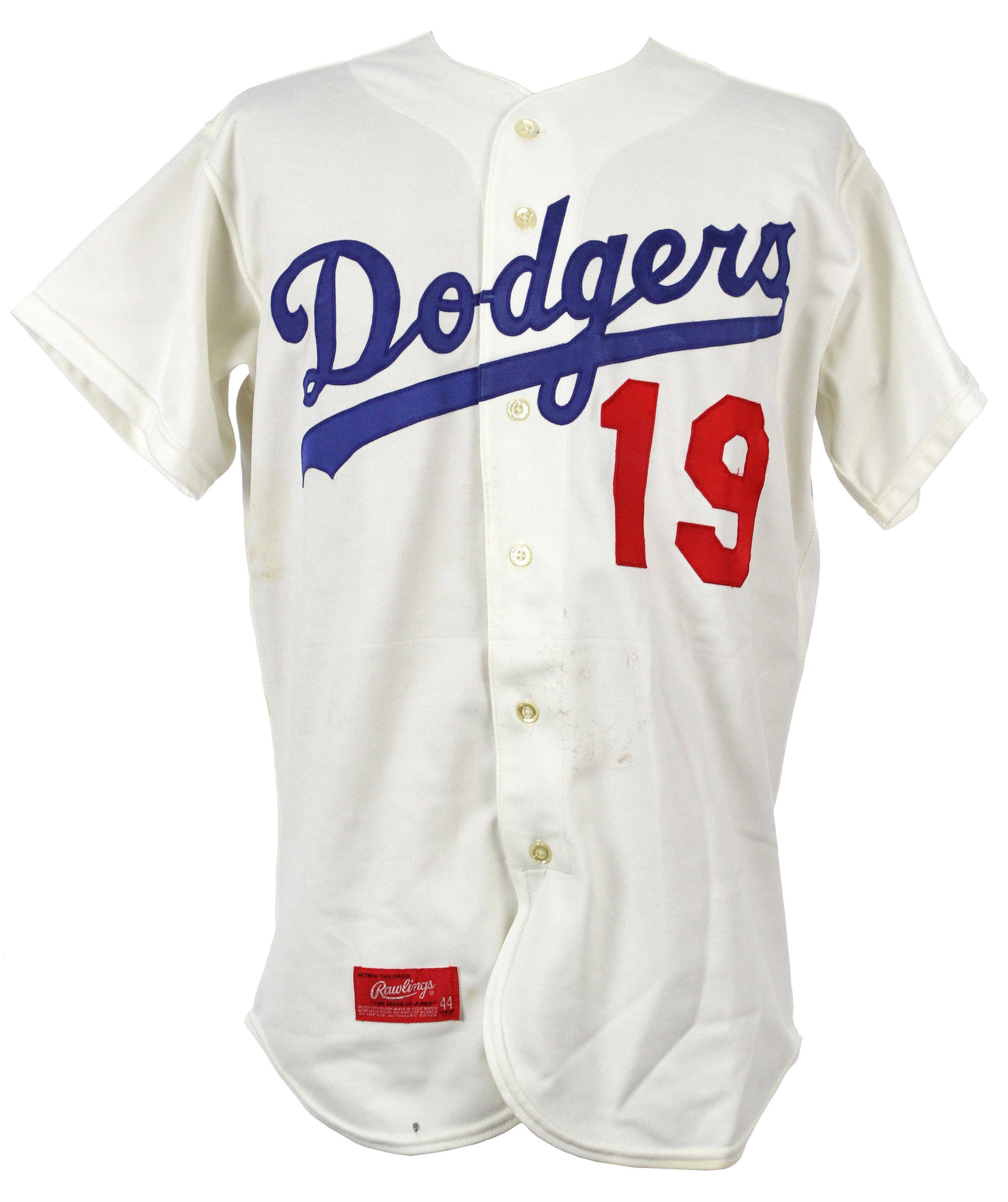 Lot Detail - 1974 Jim Gilliam Los Angeles Dodgers Rawlings Salesman Sample  Home Uniform (MEARS LOA)