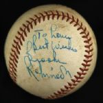 1959-73 Brooks Robinson Baltimore Orioles Signed OAL Cronin Baseball (JSA) 