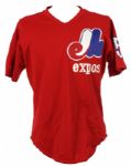 1981-87 Montreal Expos #5 Batting Practice Jersey (MEARS LOA)
