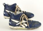 1990-2000s Milwaukee Brewers Reebok Game Worn High Top Baseball Cleats - Unknown Player