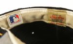 1981 Luis Tiant Pittsburgh Pirates Signed Game Worn Pillbox Style Cap (MEARS LOA/JSA)