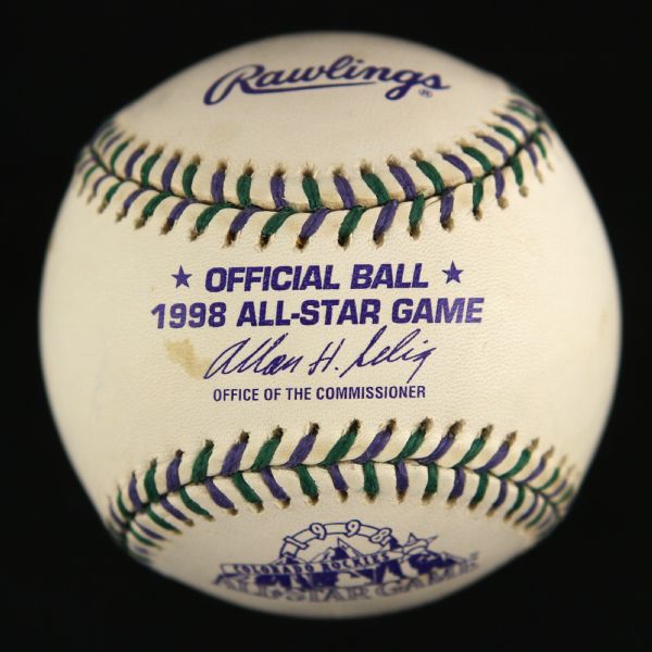 1998 Colorado Rockies Official All-Star Game Baseball 