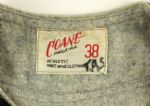 1950's circa Rikers Island Nutcrackers Game Worn Flannel Baseball Jersey 