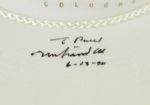 1990 (June 17) Muhammad Ali Cologne Memorabilia Collection - Lot of 4 w/ Bottle of Aftershave, Signed Cap & More (JSA)