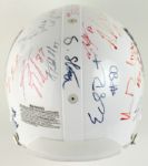 2008 NFL Draft Signed Full Size Helmet w/ 35 Signatures Joe Flacco Ray Rice Matt Ryan Jordan Nelson (JSA)