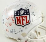 2008 NFL Draft Signed Full Size Helmet w/ 35 Signatures Joe Flacco Ray Rice Matt Ryan Jordan Nelson (JSA)