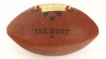 1960-70 Forrest Gregg Green Bay Packers Signed Game Used "The Duke" Football (Forrest Greggs Personal Collection/JSA)