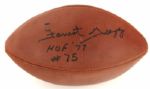 1960-70 Forrest Gregg Green Bay Packers Signed Game Used The Duke Football (Forrest Gregg's Personal Collection/JSA)