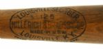 1921-31 Rogers Hornsby 36 H&B Louisville Slugger Store Model Bat 