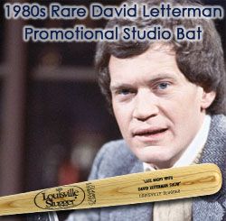 1985 circa Late Night With David Letterman 34" Louisville Slugger Baseball Bat
