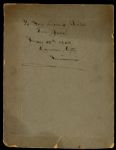 1903 Milwaukee Signed 5 1/2 x 7 B/W Baseball Photo