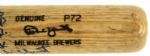 1991-93 Robin Yount Milwaukee Brewers Signed Louisville Slugger Professional Model Game Used Bat (MEARS A6/JSA)