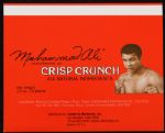 1978 Muhammad Ali Crisp Crunch Candy Bar Wrapper 