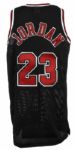 1997 circa Michael Jordan Chicago Bulls Black Retail Jersey