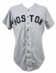 1979 Butch Hobson Boston Red Sox Game Worn Road Jersey (MEARS LOA)