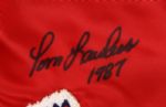 1987 Tom Lawless St. Louis Cardinals Signed Game Worn Satin Jacket (MEARS LOA/JSA)