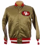 1979-86 San Francisco 49ers Quilted Satin Jacket