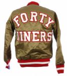 1979-86 San Francisco 49ers Quilted Satin Jacket