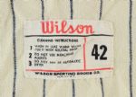 1966 Clinton Pilots Midwest League Game Worn Jersey (MEARS LOA)