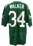 1992-94 Herschel Walker Philadelphia Eagles Signed Home Jersey (JSA)