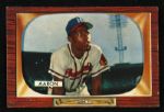1955 Bowman #179 Hank Aaron Milwaukee Braves Baseball Card