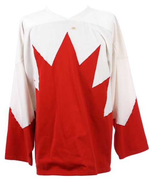 1972 Canada Summit Series Team Signed Hockey Jersey w/ 20 Signatures (JSA)