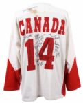1972 Canada Summit Series Team Signed Hockey Jersey w/ 20 Signatures (JSA)