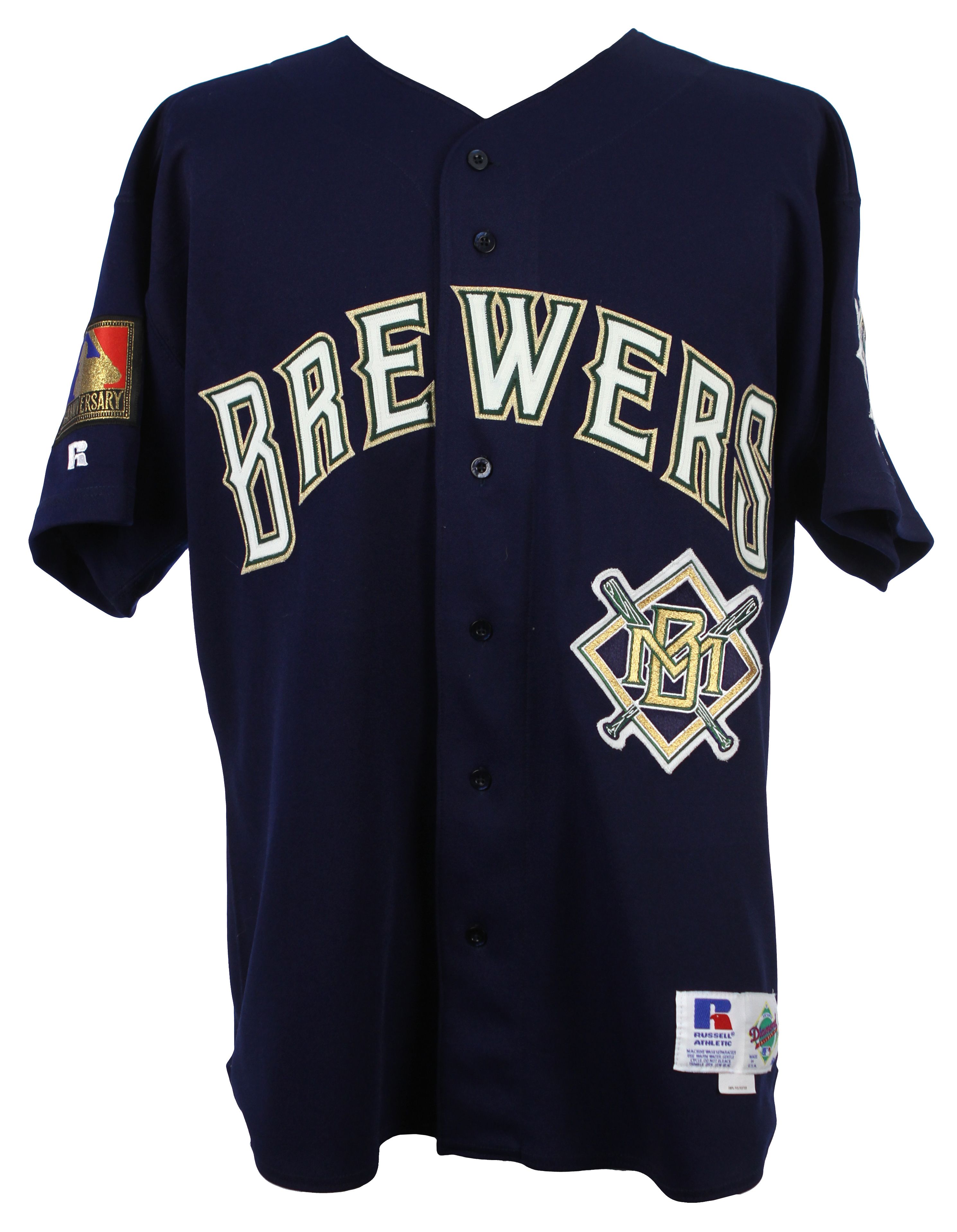 milwaukee brewers 1994 uniforms