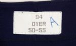 1994 Duffy Dyer Milwaukee Brewers Game Worn Alternate Jersey (MEARS LOA)