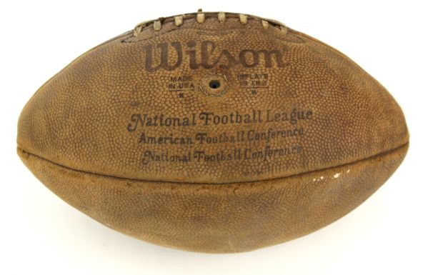 1970s circa Wislon Official NFL Pete Rozelle Football