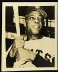 1950s Willie Mays New York Giants 4" x 5" B/W Photo