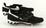 2002 (June 21) Ivan Rodriguez Texas Rangers Signed Game Worn Cleats (MEARS LOA/JSA) 197th Career Home Run