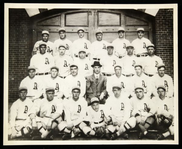 1914 Philadelphia Athletics 8" x 10" B/W Burke and Brace Photo