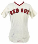 1978 style Jim Rice Boston Red Sox Retail Jersey (MEARS LOA/JSA) MVP Season