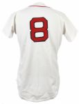 1981 #8 Red Sox Game Worn Home Jersey