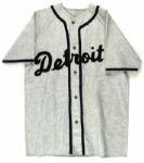1934-51 Detroit Tigers Road Jersey