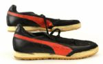 1985-88 Fred Lynn Baltimore Orioles Signed Game Worn Puma Turf Shoes (MEARS LOA/JSA)