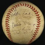 1947 Detroit Tigers Signed OAL Frick Baseball w/ 24 Signatures George Kell Hal Newhouser (JSA)
