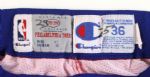 1993-94 Jeff Malone Philadelphia 76ers Game Worn Warm Up Suit (MEARS LOA)