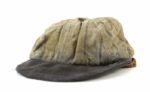 1920's Navy Blue Pinstriped Grey Flannel Game Worn Baseball Uniform w/ Jersey, Pants & Hat