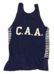 1930's circa Game Worn Basketball Uniform w/ 2 Jerseys & Satin Trunks