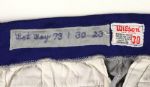 1940's-70's Baseball Uniform Pants Collection - Lot of 3 w/ 2 Pairs Chicago Cubs Game Worn (MEARS LOA)