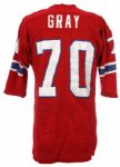 1973-74 Leon Gray New England Patriots Game Worn Home Jersey (MEARS LOA)