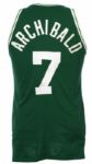 1979-80 Nate Tiny Archibald Boston Celtics Game Worn Road Uniform (MEARS A10)