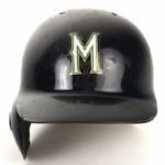 1997-99 Jose Valentin Milwaukee Brewers Game Worn Batting Helmet (MEARS LOA)