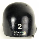 1997-99 Jose Valentin Milwaukee Brewers Game Worn Batting Helmet (MEARS LOA)